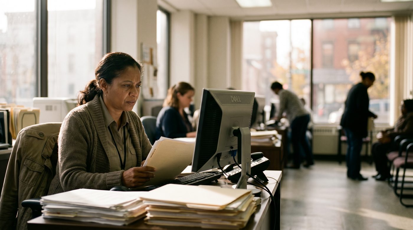 The City Caseworker and the AI Benefits Algorithm: Who Gets Denied and Who Gets Heard
